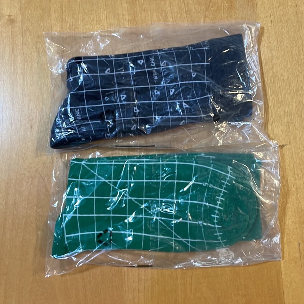 NEW Nik Bentel Sock Bundle - Grid Socks & Concrete Socks
